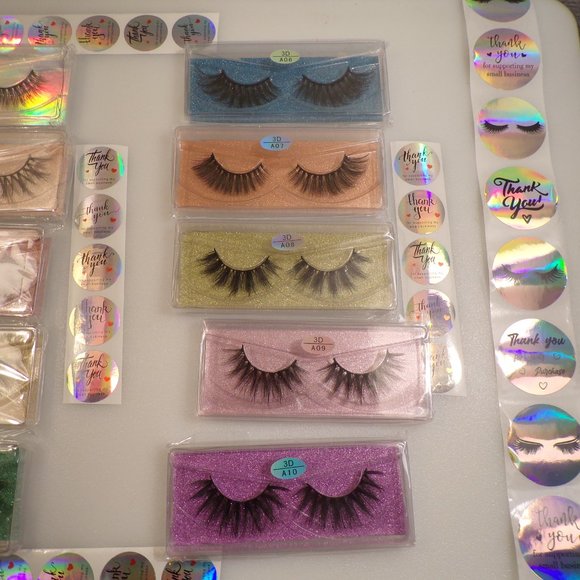 15 pairs the Mystery of False Eyelashes with Our MYSTERY BOX - Picture 4 of 14